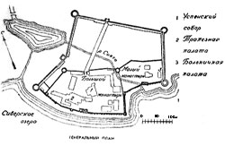 план монастыря