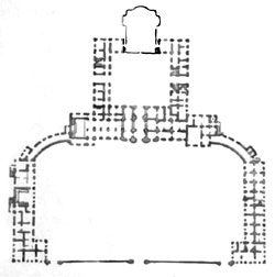 План дворца